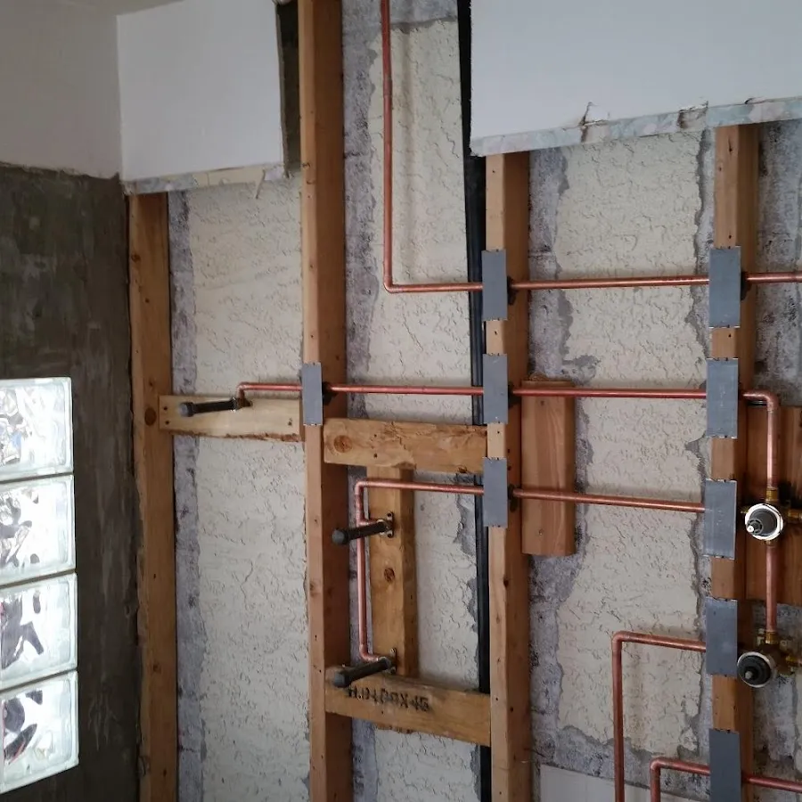 Copper pipe installation for Burst Pipe Repair in Wahpeton